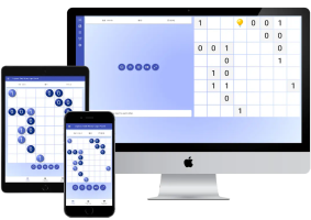 Play free binary puzzles online on desktop or mobile.